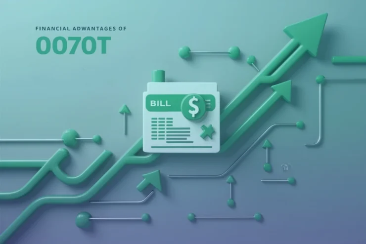 CPT Code 0770T: A Milestone in Virtual Reality Therapy for Rehabilitation 1 Gráfico de facturación médica con flechas ascendentes que representan el crecimiento financiero vinculado al código 0070T.