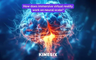 How does immersive virtual reality work on neural scale?