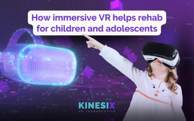How immersive virtual reality helps rehabilitation for children and adolescents